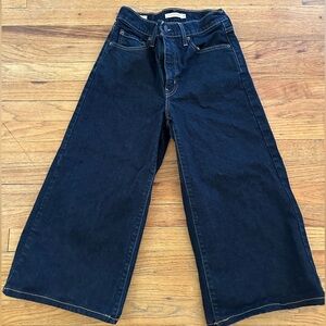Levi’s Wide Leg Women's Jeans - Dark Blue